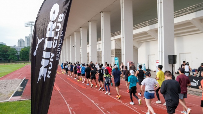 Pre-race Program Puma bersama komunitas, Jakarta, Sabtu (13/12/2025). [Puma]