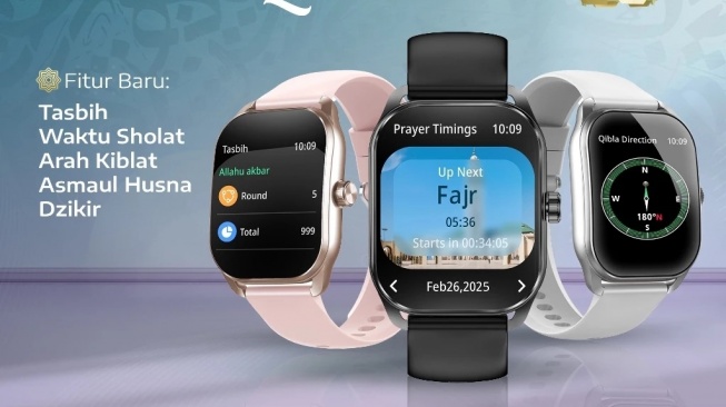 Advan Smartwatch S1 Taqwa (Shopee/Advan Notebook Official Store)