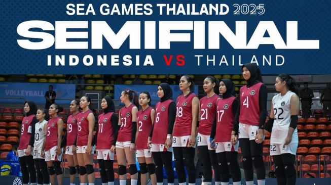 Jadwal dan Link Streaming Semifinal SEA Games 2025: Timnas Voli Putri Indonesia Tantang Thailand