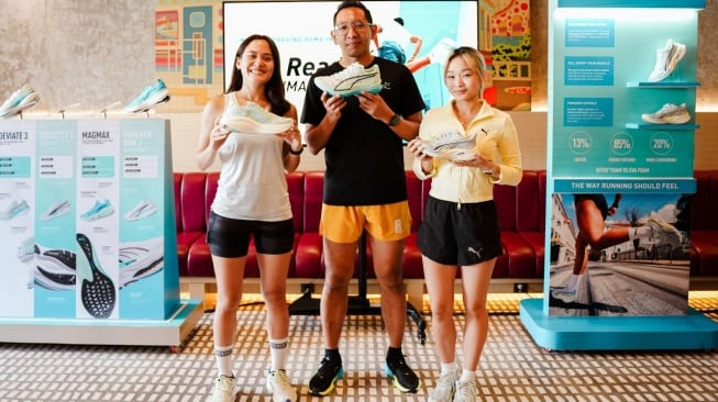 Pre-race Program Puma bersama komunitas, Jakarta, Sabtu (13/12/2025). [Puma]