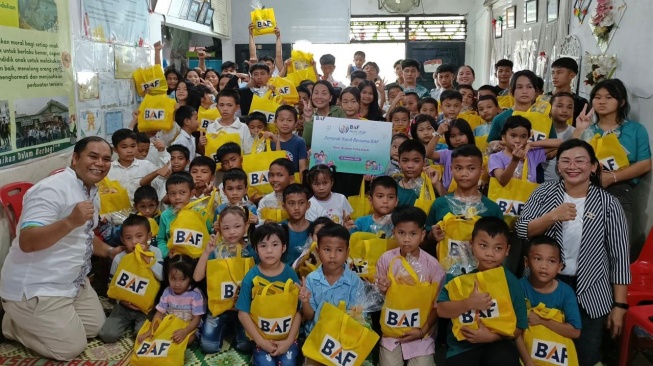 BAF Berbagi 'Bingkisan Akhir Tahun' kepada 1.000 Anak Yayasan-Panti Asuhan