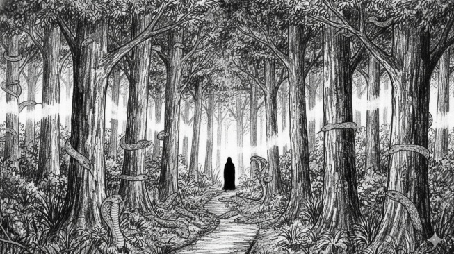 CERPEN: Lelaki Berbaju Hitam dan Ular-ular Kobra