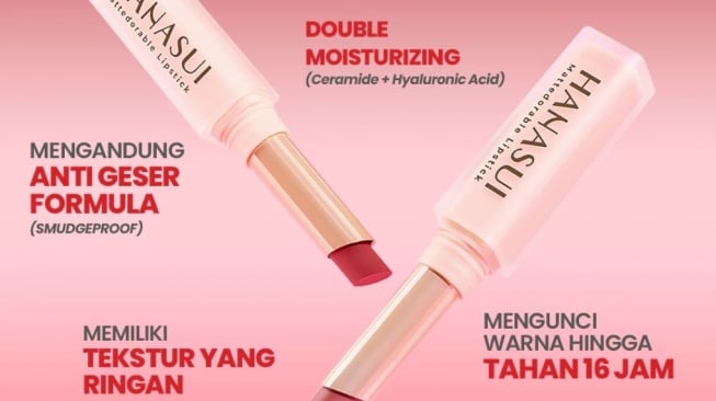 Pilihan Lipstik Smudgeproof. (Shopee)