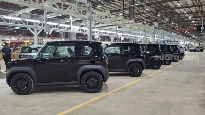 Pabrik Vinfast di Subang, Jawa Barat diresmikan pada Senin (15/12/2025). [Suara.com/Michele Alessandra]