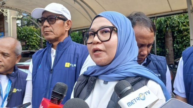 Vice President Perencanaan dan Strategi Pengembangan Produk Niaga PT PLN (Persero), Ririn Rachmawardini. (Suara.com/Tantri Amela)