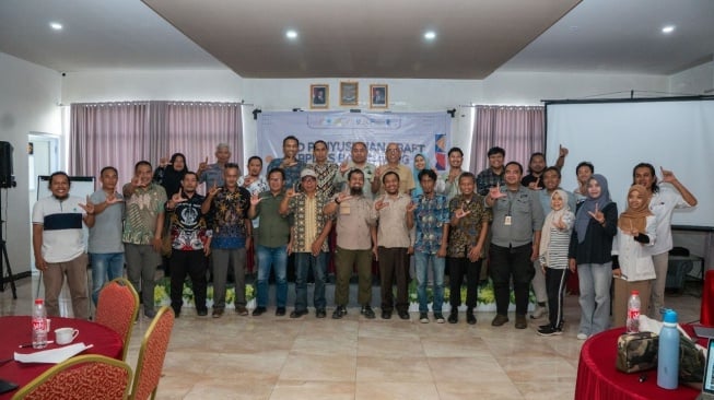 Balang Institute, didukung Program GEF SGP Indonesia Fase 7, menggelar diskusi menyusun rencana penyelamatan sungai atau Rencana Pengelolaan Daerah Aliran Sungai (RPDAS) Balantieng. Acara ini digelar di Hotel Agri, Kabupaten Bantaeng, Sulawesi Selatan, Kamis (11/12/2025).(Dokumentasi Pribadi)