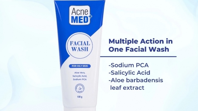 Acnemed Facial Wash Oily Skin (Shopee/Surya Dermato Medica Labs)