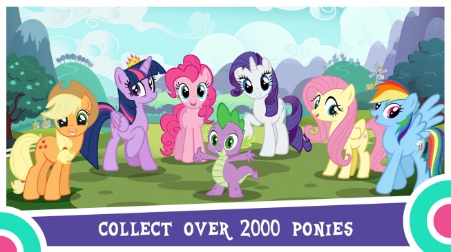 Game Offline untuk Perempuan di Android - My Little Pony Magic Princess. [Google Play Store]