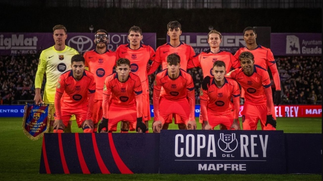 Hasil Copa Del Rey: Barcelona Usai Susah Payah Kalahkan Tim Kasta Ketiga