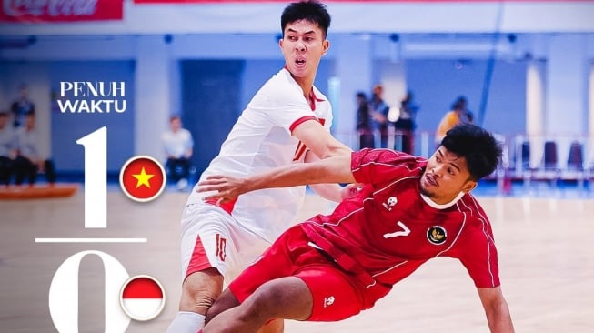 Timnas Futsal Indonesia Tumbang! Gol Bola Mati Vietnam Jadi Mimpi Buruk