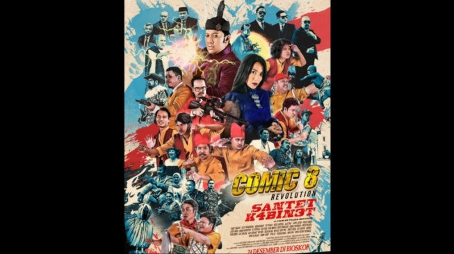 Sinopsis Comic 8 Revolution: Santet K4bin3T, Aksi Kocak dengan Bumbu Horor