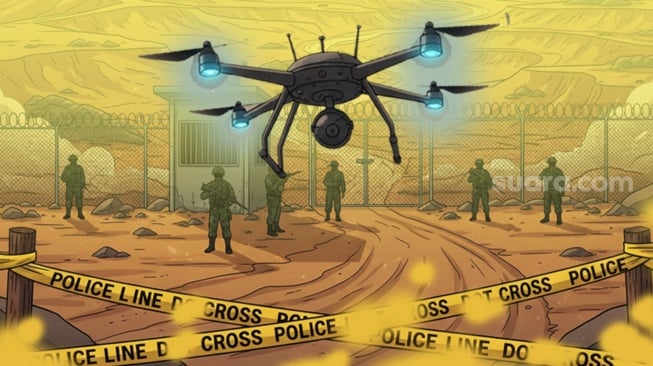 Drone Misterius, Serdadu Diserang: Apa yang Terjadi di Area Tambang Emas Ketapang?