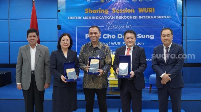 Sharing session World University Rankings for Innovation (WURI), Jakarta, Selasa (16/12/2025). [Suara.com/Fakhri]