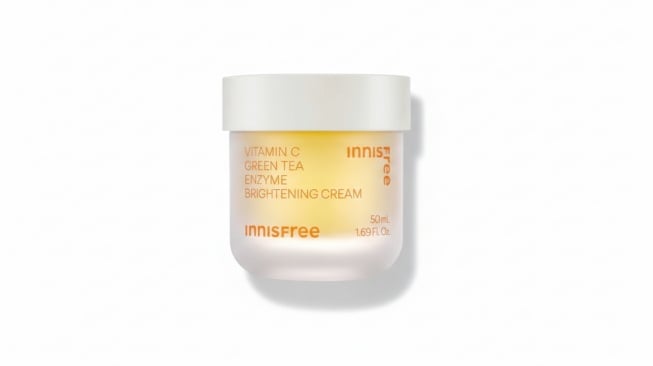 Innisfree Vitamin C Greentea Enzyme Brightening Cream (Brand)