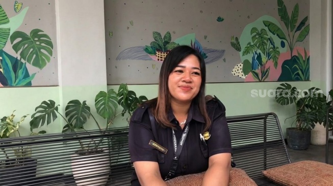 Hartatik Security wanita di Artotel Yogyakarta [Dok Suara Jogja]
