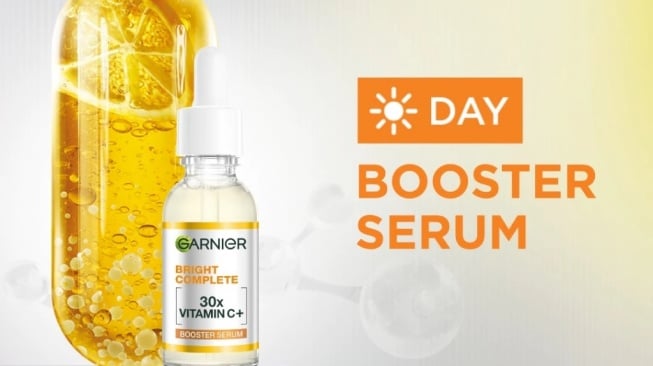 Garnier Bright Complete Vitamin C 30X Booster Serum (Shopee/Garnier Indonesia Official Shop)