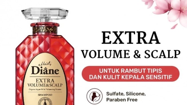 Pilihan Sampo untuk rambut tipis. (Shopee)
