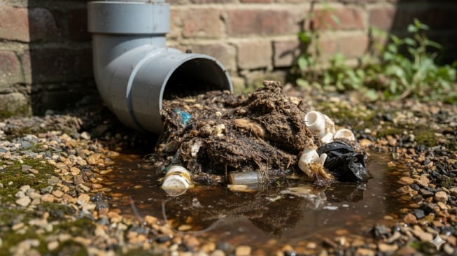 Jangan Anggap Sepele, Ini 6 Bahaya Drainase Rumah yang Tersumbat