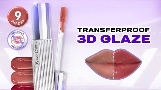 Lipstik yang tahan lama hingga 24 jam lebih. (Shopee)