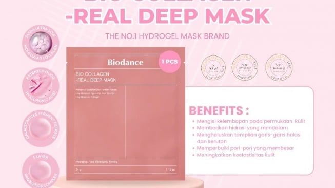 Biodance Bio Collagen Real Deep Mask (Shopee/Biodance Indonesia Official Store)