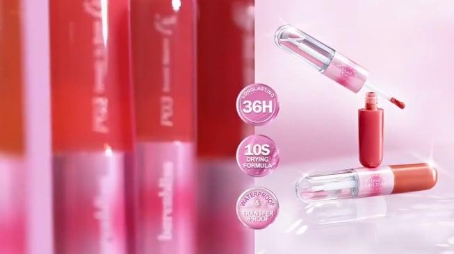 Lipstik yang tahan lama hingga 24 jam lebih. (Shopee)