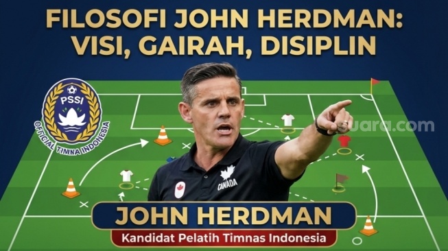 Bukan Sekadar Taktik! Filosofi V-P-D John Herdman Bisa Ubah Nasib Timnas Indonesia [Suara.com]