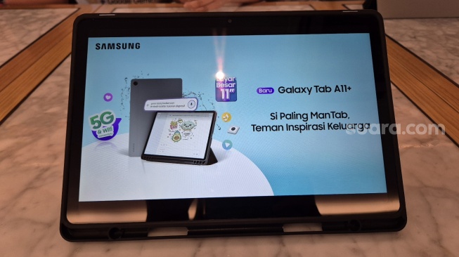 Galaxy Tab A11+, Tablet Murah Berteknologi 5G, Dilengkapi Fitur Ramah Anak