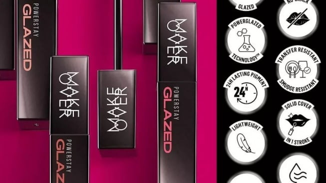 Lipstik yang tahan lama hingga 24 jam lebih. (Shopee)