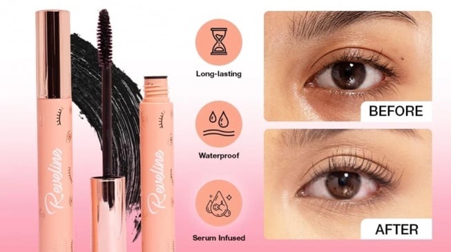 Pilihan maskara yang mengandung serum. (Shopee)
