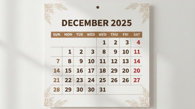 24 Desember 2025 Apakah Libur? Simak Tanggal Merah dan Long Weekend Natal