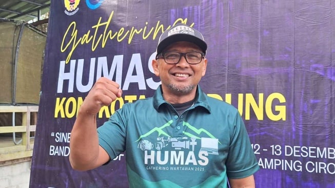 Ketua Pengcab FPTI Kota Bandung Iwan Darmawan. (Suara.com/Rahman)