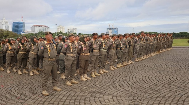 Amankan Nataru, Satpol PP DKI Sebar 4.296 Personel