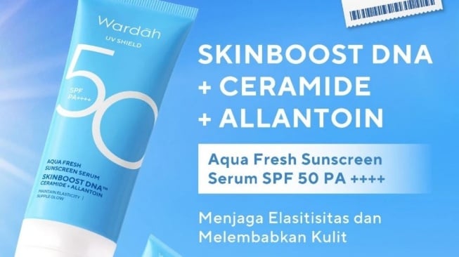 Urutan skincare Wardah untuk kulit kusam. (Shopee)