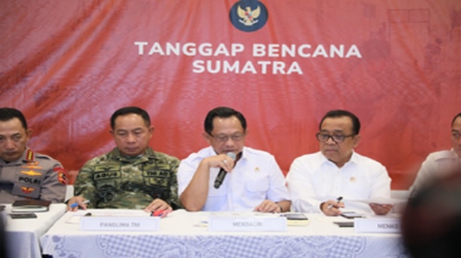 Mendagri: Pemerintah Hadir Penuh Tangani Bencana di Sumatera