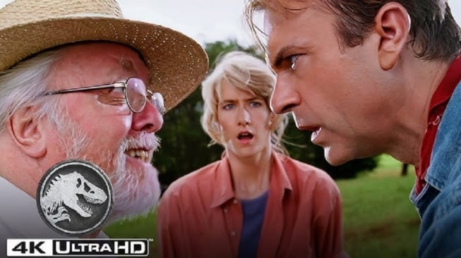 Film Jurassic Park karya Steven Spilberg akan tayang Jumat (19/12/2025) malam ini pukul 21.00 WIB di Trans TV. [YouTube]