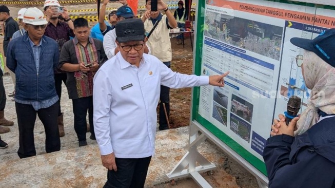 Tak Cuma Halau Banjir Rob, Pramono Anung Mau Sulap Tanggul Ancol Jadi Spot Wisata Baru
