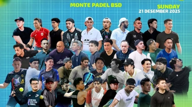 Thariq Halilintar hingga Rezky Aditya Siap Unjuk Gigi di Celebrity Padel Competition 2025