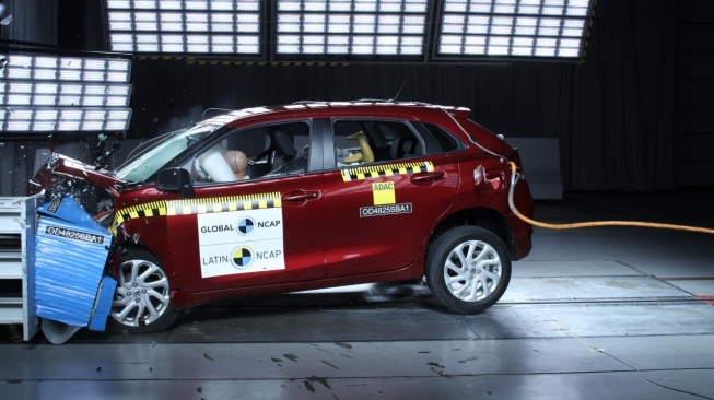 Tes Tabrak NCAP Suzuki Baleno Hatchback CBU dari India Hasilnya Mengenaskan