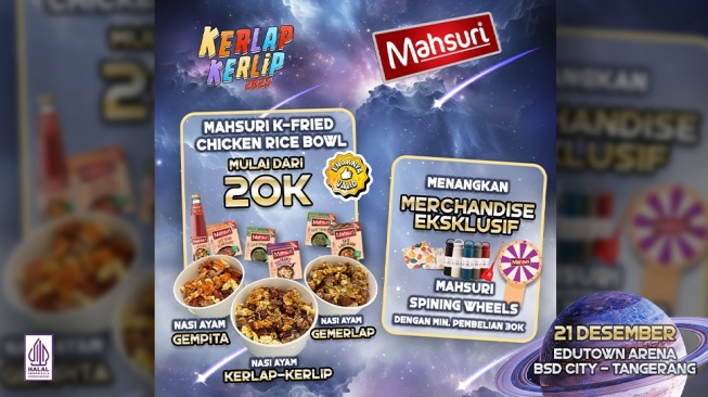 Mahsuri Dukung Kerlap Kerlip 2025, Festival Musik Seru Akhir Tahun di BSD City