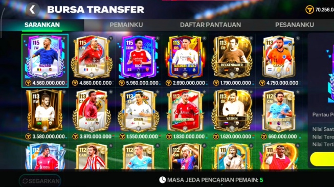 Ilustrasi hadiah kode redeem FC Mobile (YouTube)