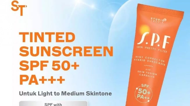 Pilihan sunscreen yang bisa bikin makeup flawless. (Shopee)