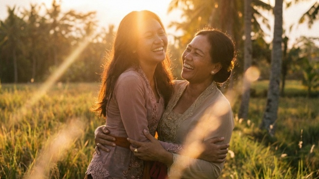 Contoh prompt Gemini AI Hari Ibu siap pakai. (Gemini AI)