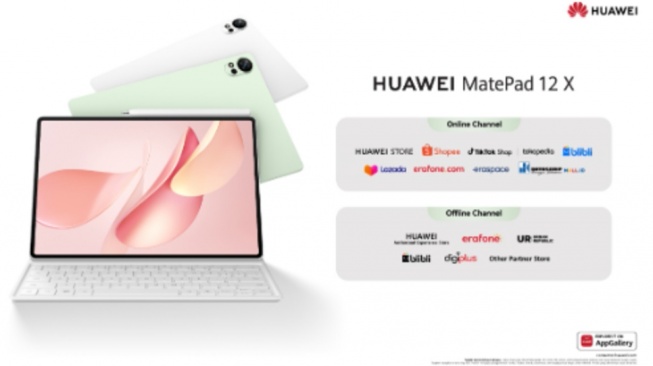 HUAWEI MatePad 12 X (2026). (Dok: Huawei)
