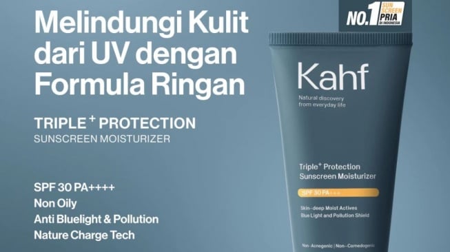 Sunscreen lokal untuk mengatasi kulit kering. (Shopee)