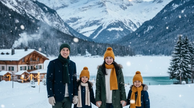 10 Prompt Gemini AI Edit Foto Liburan Keluarga di Luar Negeri, Praktis dan Realistis