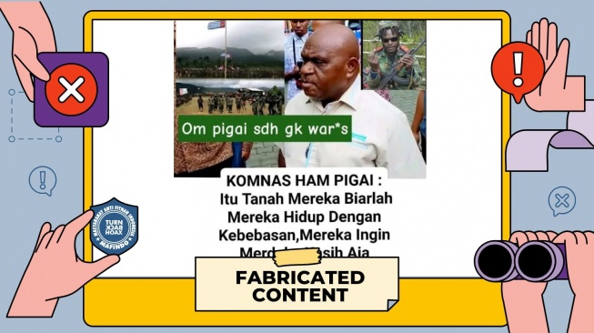 Cek Fakta Menteri Pigai