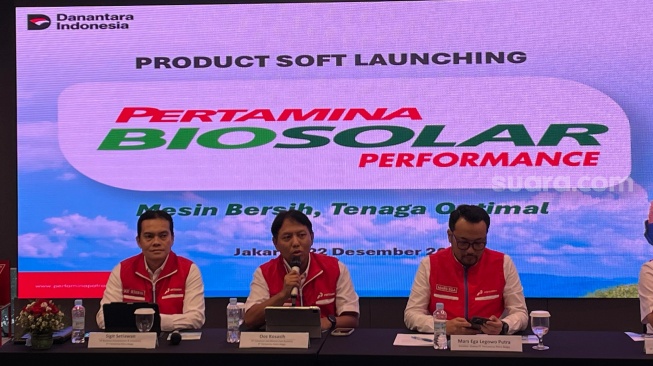 Pertamina Rilis Biosolar Performance, BBM Khusus Pabrik