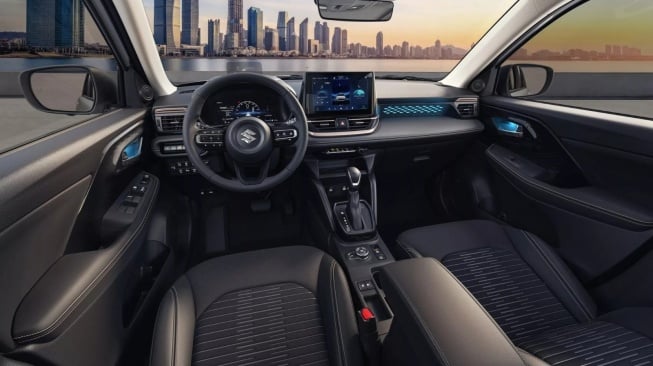 Tampilan interior Suzuki Across. (Foto: Ist)