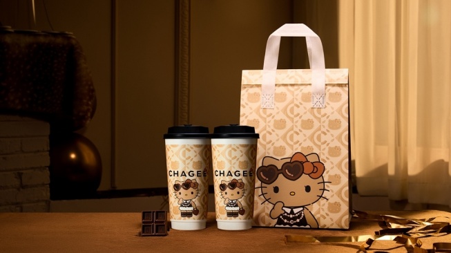 Sambut akhir tahun, Chagee kolaborasi dengan Hello Kitty [Istimewa]