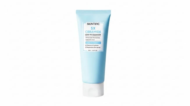 Skintific 5X Ceramide Low pH Cleanser (Sociolla)